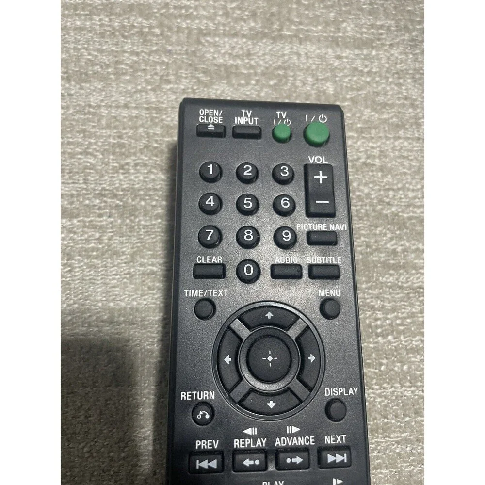 SONY RMT-D197A Original DVD Player Remote Control for  DVP-SR510H Genuine Tested